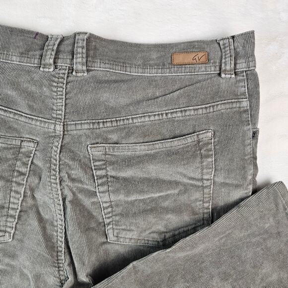 Gloria Vanderbilt Corduroy Jeans Denim 10 Petite 10P Comfort Gray - Picture 9 of 10